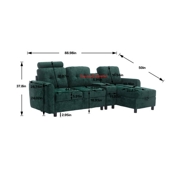 Wayfair sofa l deals shape